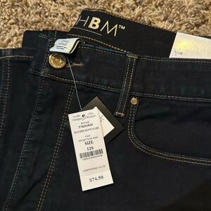 WHBM outlet high rise skinny flare jeans  size 12 short NWT